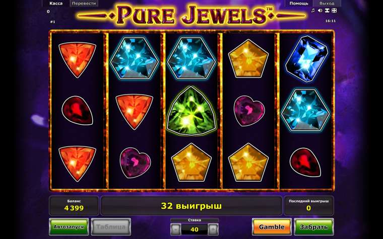 Play Pure Jewels pokie NZ