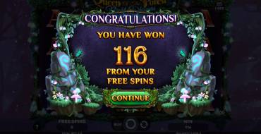 Queen Of The Forest – Night Whispers: Winnings