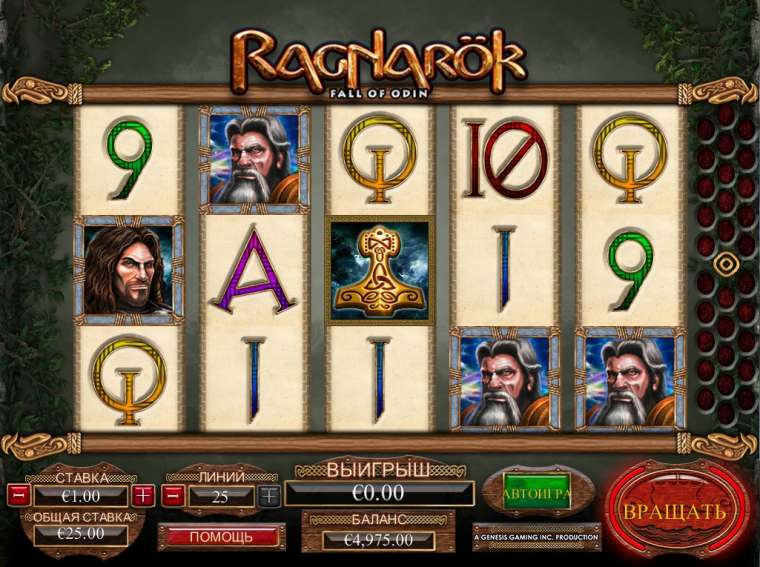 Play Ragnarok: Fall of Odin pokie NZ