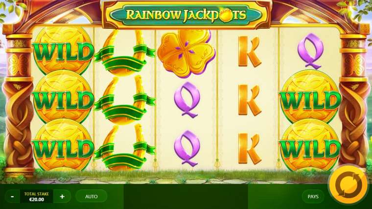 Play Rainbow Jackpots pokie NZ