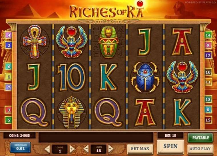 Play Riches of Ra pokie NZ