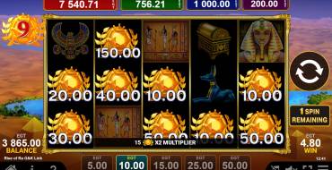 Rise of Ra Gods & Kings Link: Respins
