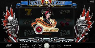 Road 2 Cash: Free spins and/or respins