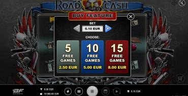 Road 2 Cash: Unique features