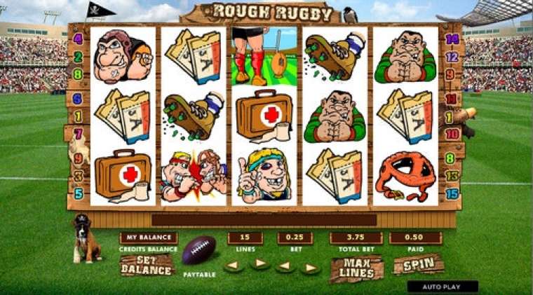 Play Rough Rugby pokie NZ