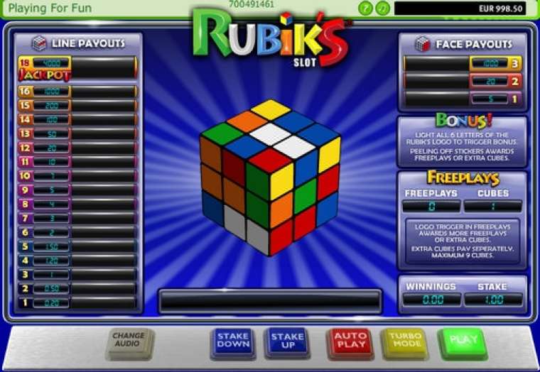 Play Rubik’s Slot pokie NZ