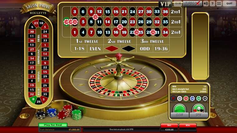 Play Salon Prive Roulette in NZ
