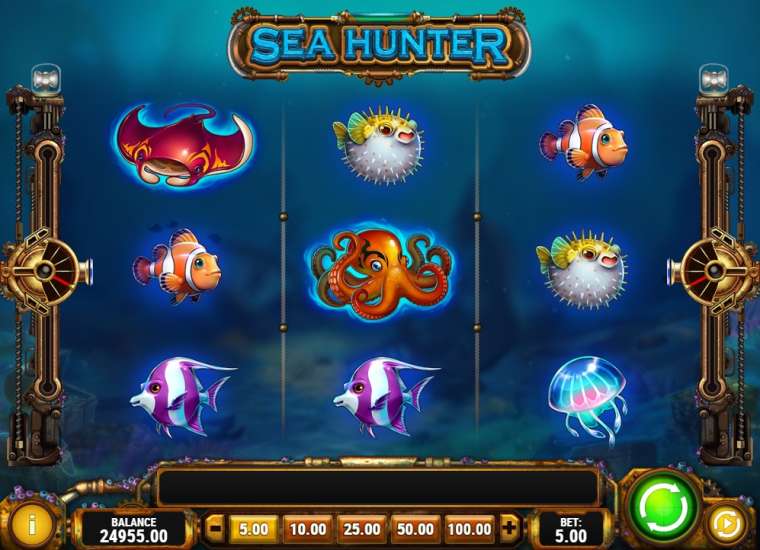 Play Sea Hunter pokie NZ