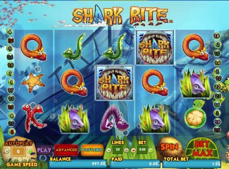 Play Shark Bite pokie NZ