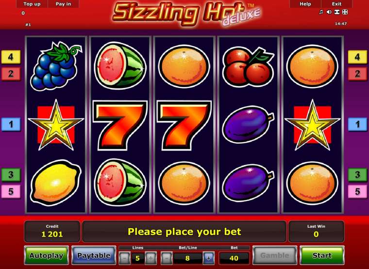 Play Sizzling Hot Deluxe pokie NZ