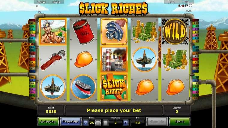 Play Slick Riches pokie NZ