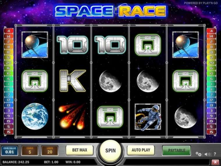 Play Space Race pokie NZ