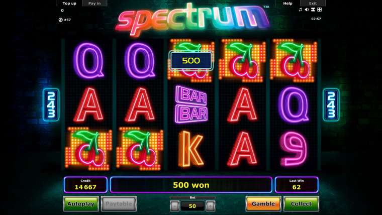 Play Spectrum pokie NZ