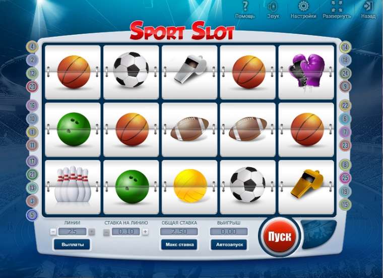 Play Sport Slot pokie NZ