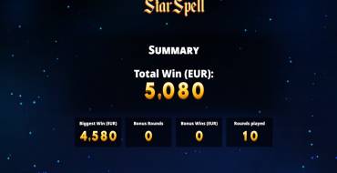 Star Spell: Winnings