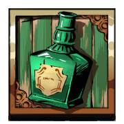 Sticky Bandits Thunder Rail: Green bottle