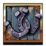 Sticky Bandits Thunder Rail: Horseshoes