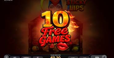 Sticky Lips: Free spins and/or respins