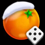 Stunning Snow Remastered Dice: Orange