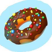 Sugar Paradise: Chocolate bagel
