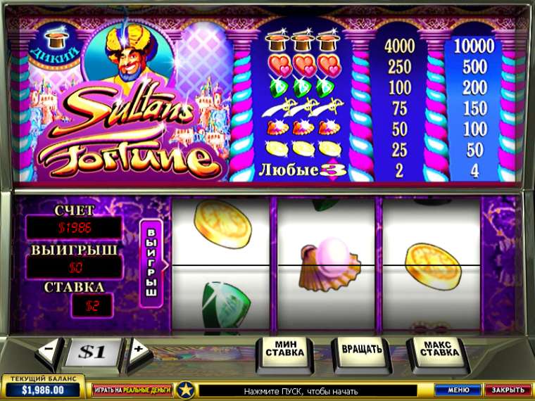Play Sultan's Fortune pokie NZ