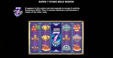 Super 50 Stars: Free spins and/or respins