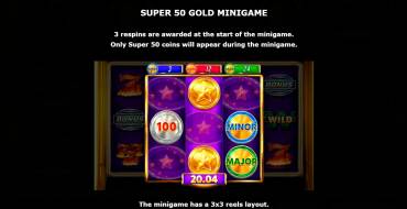 Super 50 Stars: Bonus games
