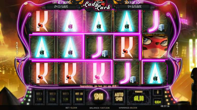 Play Super Lady Luck pokie NZ