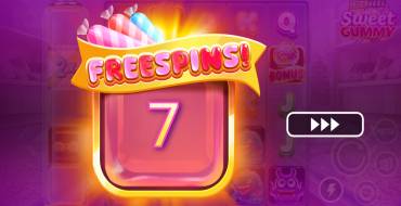 Sweet Gummy: Free spins and/or respins