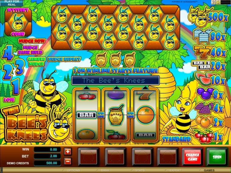 Play The Bees Knees pokie NZ
