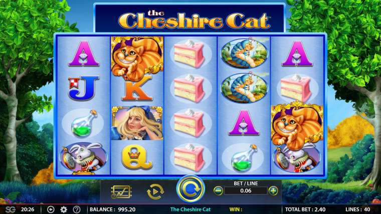 Play The Cheshire Cat pokie NZ