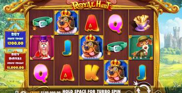 The Dog House – Royal Hunt: Slot machine