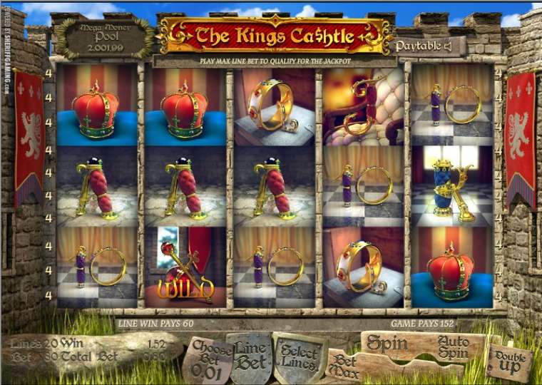 Play The Kings Ca$hle pokie NZ