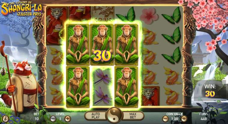 Play The Legend of Shangri La: Cluster Pays pokie NZ