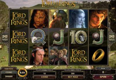 The Lord of the Rings by Microgaming NZ
