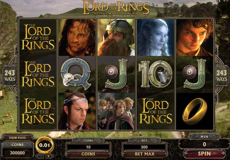 Play The Lord of the Rings pokie NZ