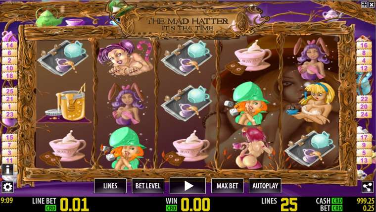 Play The Mad Hatter – It’s Tea Time pokie NZ