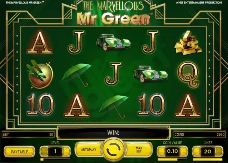 Play The Marvellous Mr Green pokie NZ