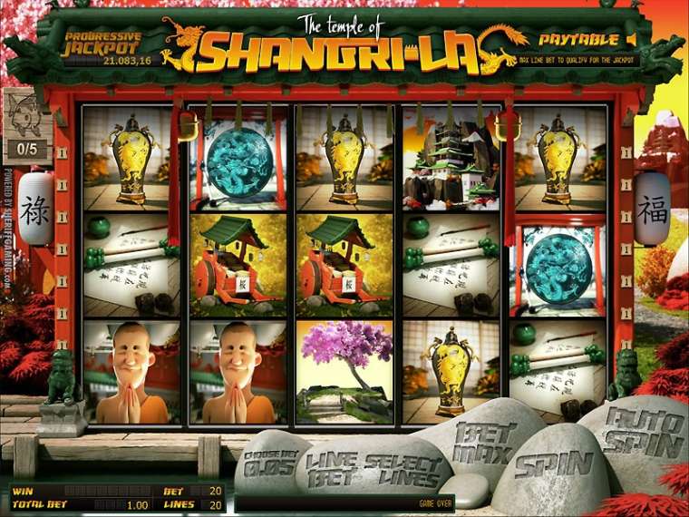 Play The Temple of Shangri-La pokie NZ