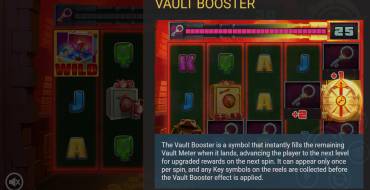 The Vault Chase: Bonus games
