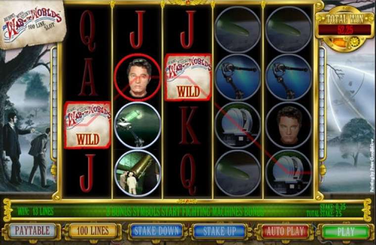 Play The War of the Worlds pokie NZ