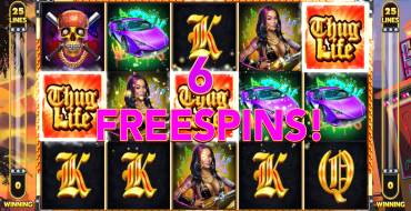 Thug Life: Free spins and/or respins