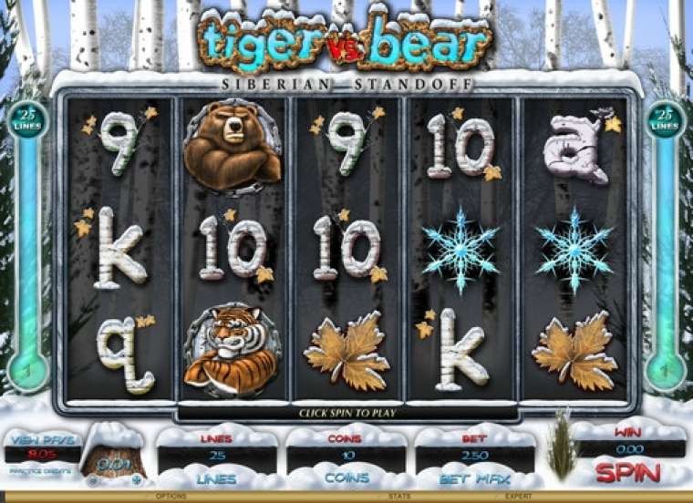 Play Tiger vs. Bear – Siberian Standoff pokie NZ