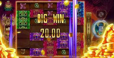 TikiPop Spooky Temples: Winnings