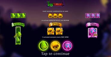 Tiny Terrors!: Slot machine