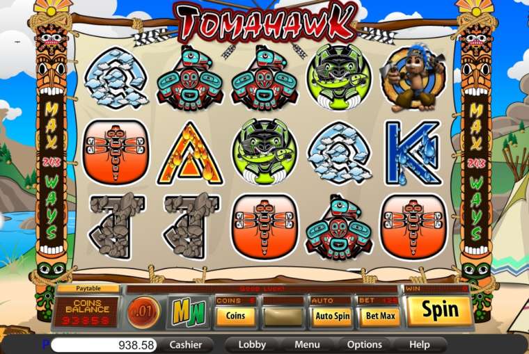 Play Tomahawk pokie NZ
