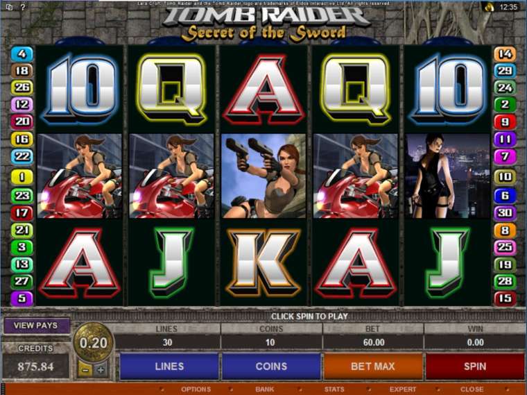 Play Tomb Raider II: Secret of the Sword pokie NZ