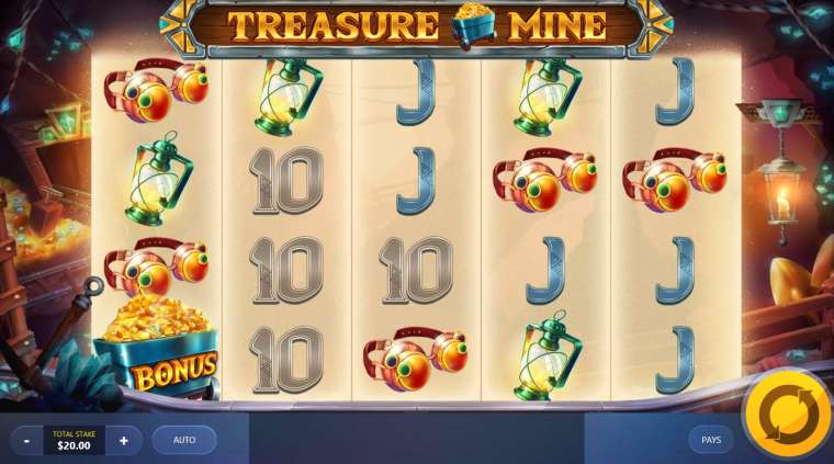 Play Treasure Mine pokie NZ