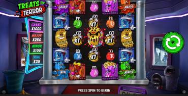 Treats of Terror: Slot machine