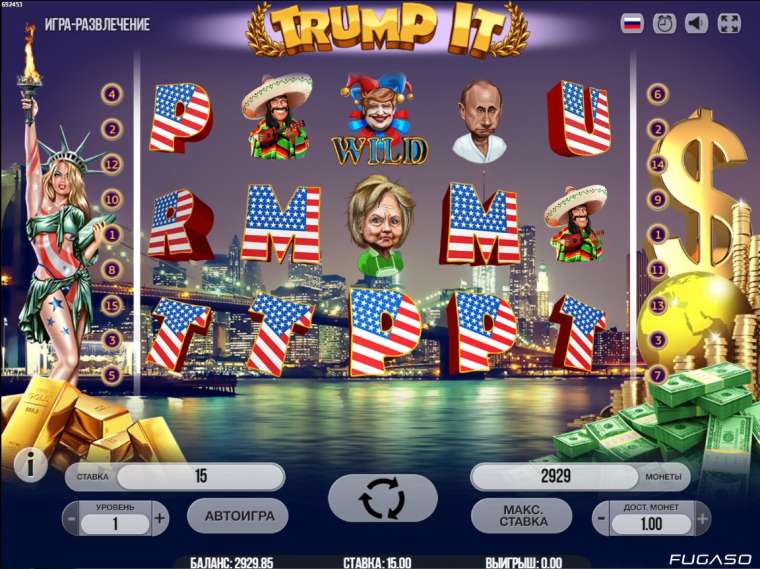 Play Trump It pokie NZ